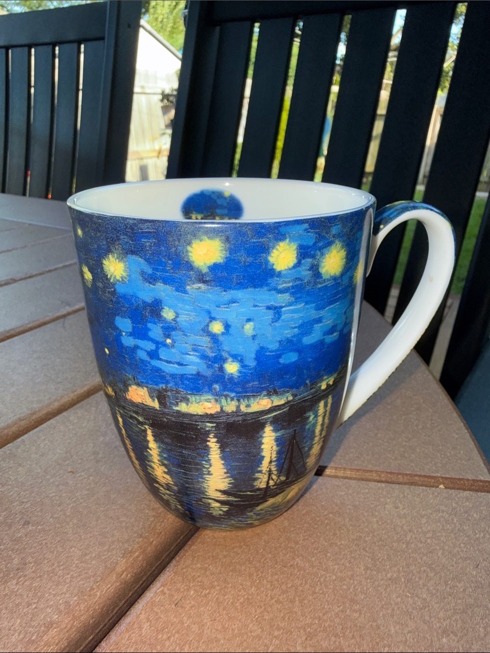 McIntosh Van Gogh Starry Night Bone China Mug